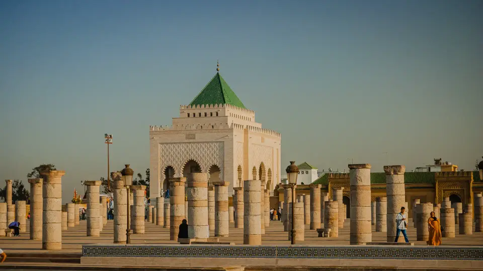 The Mausoleum of Mohammed V, Rabat