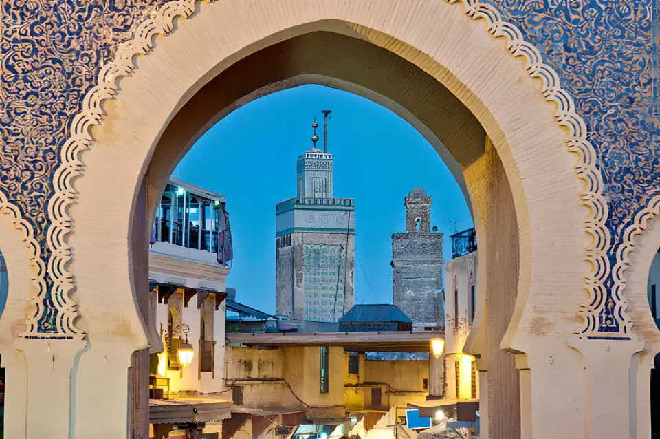 Bab Boujloud, the Blue Gate of Fes