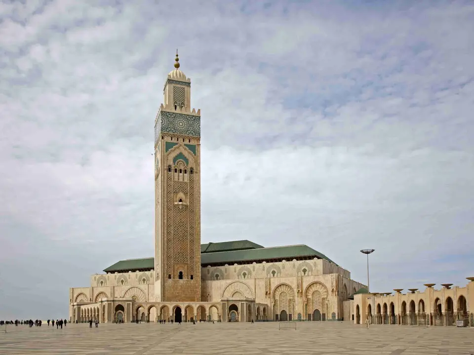 The Hassan II Mosque, Casablanca
