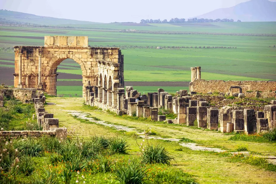 The Roman ruins of Volubilis